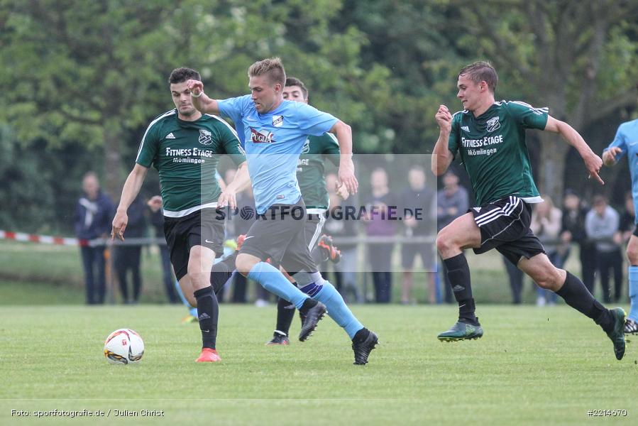 Philipp Gößwein, 23.05.2018, Relegation Bezirksliga, FC Viktoria Mömlingen, TSV Retzbach - Bild-ID: 2214670