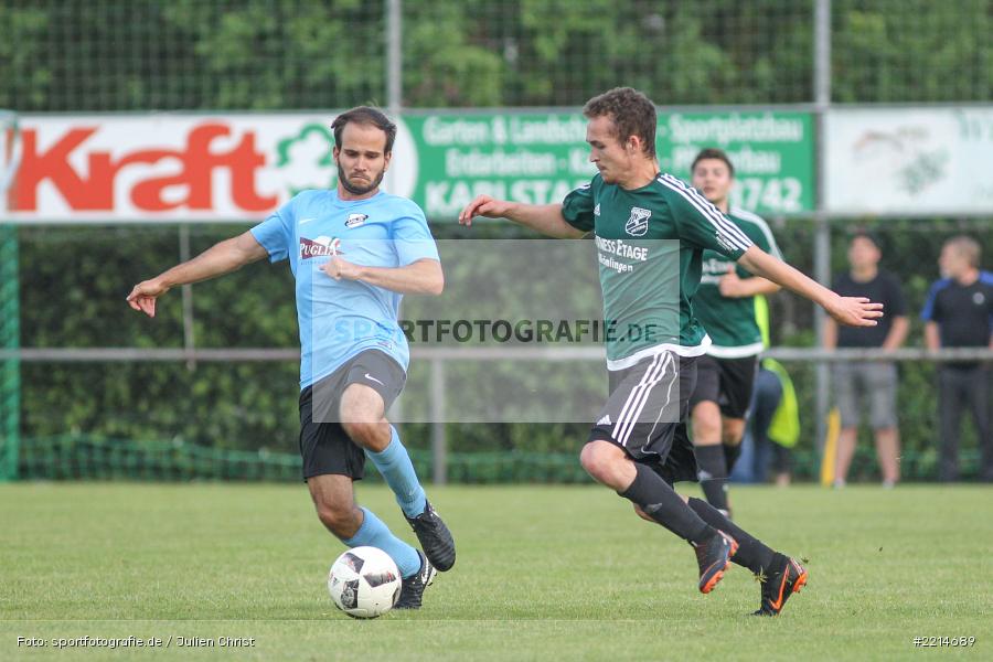 Dennis Uhrig, William Vielwerth, 23.05.2018, Relegation Bezirksliga, FC Viktoria Mömlingen, TSV Retzbach - Bild-ID: 2214689 Dennis Uhrig, William Vielwerth, 23.05.2018, Relegation Bezirksliga, FC Viktoria Mömlingen, TSV Retzbach - Bild-ID: 2214689