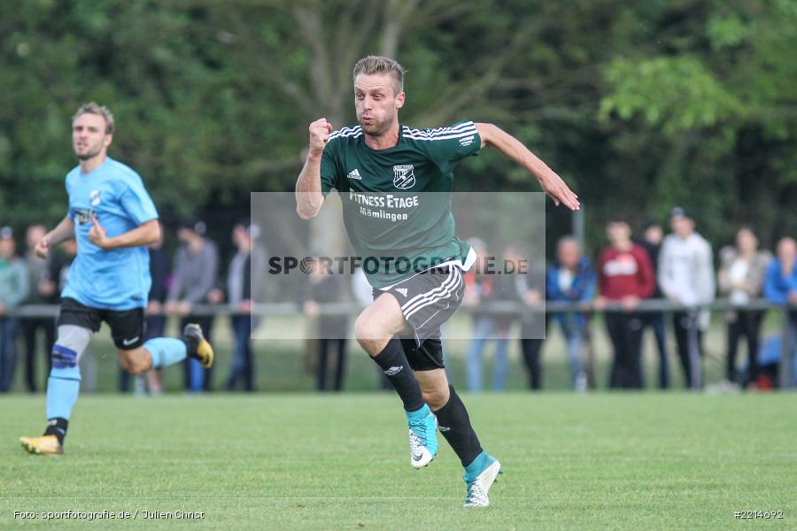 Manuel Krämer, 23.05.2018, Relegation Bezirksliga, FC Viktoria Mömlingen, TSV Retzbach - Bild-ID: 2214692