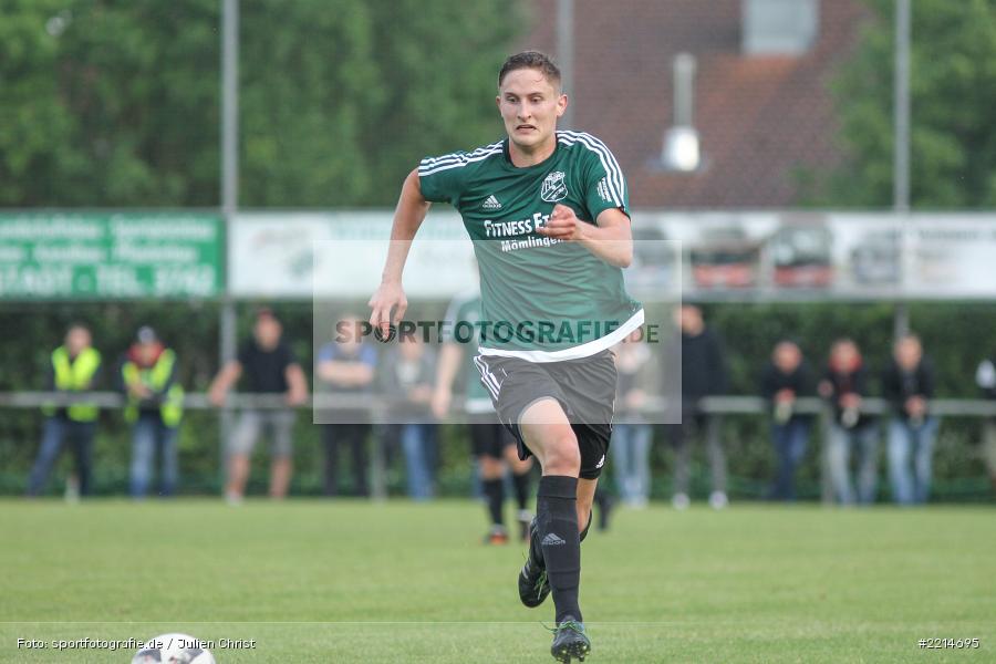 Luca Kupski, 23.05.2018, Relegation Bezirksliga, FC Viktoria Mömlingen, TSV Retzbach - Bild-ID: 2214695