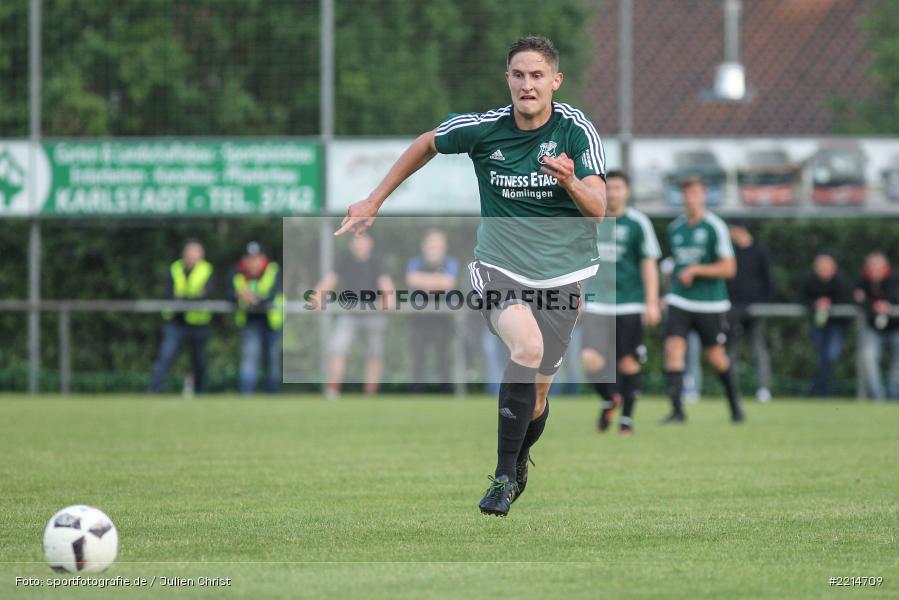 Luca Kupski, 23.05.2018, Relegation Bezirksliga, FC Viktoria Mömlingen, TSV Retzbach - Bild-ID: 2214709