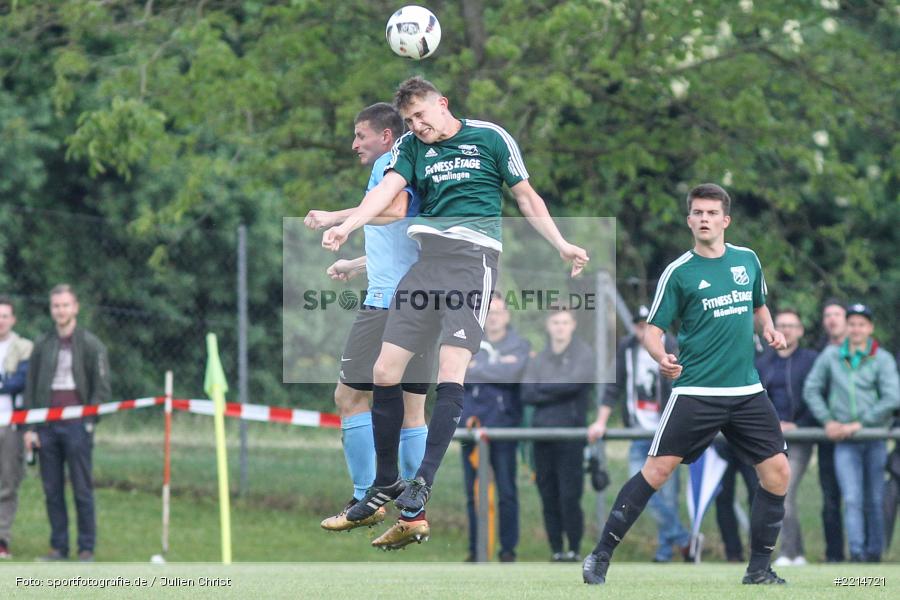Dominic Heßdörfer, Niklas Rollmann, 23.05.2018, Relegation Bezirksliga, FC Viktoria Mömlingen, TSV Retzbach - Bild-ID: 2214721