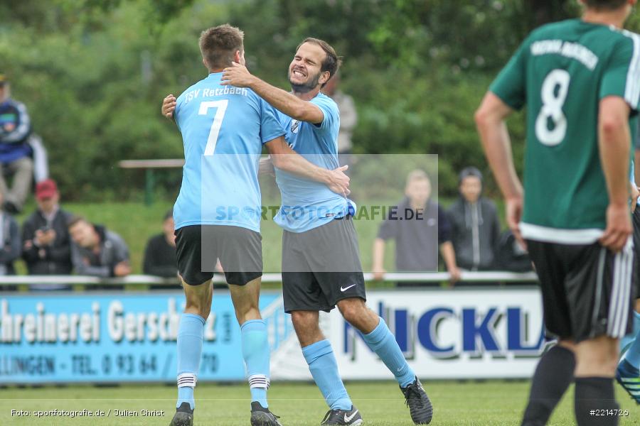 Maximilian Köstler, William Vielwerth, 23.05.2018, Relegation Bezirksliga, FC Viktoria Mömlingen, TSV Retzbach - Bild-ID: 2214726 Maximilian Köstler, William Vielwerth, 23.05.2018, Relegation Bezirksliga, FC Viktoria Mömlingen, TSV Retzbach - Bild-ID: 2214726