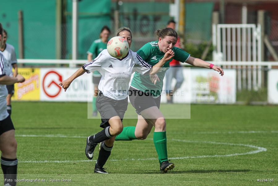 Lisa Steinbach, Sabrina Gensler, 26.05.2018, Kreisliga Frauen, 1. FC Eibstadt, FV Karlstadt - Bild-ID: 2214761