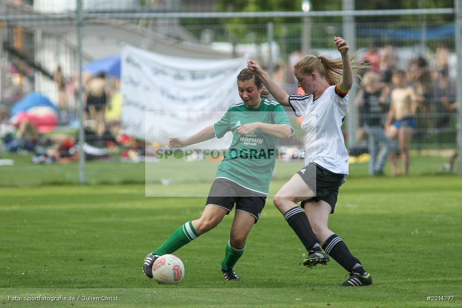 Vanessa Müller, Stephanie Reinhart, 26.05.2018, Kreisliga Frauen, 1. FC Eibstadt, FV Karlstadt - Bild-ID: 2214797