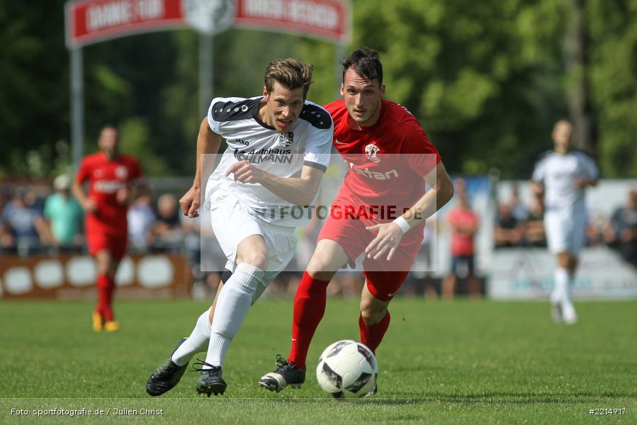 Sinan Kaplan, David Machau, 27.05.2018, Relegation Landesliga, SV Vatan Spor Aschaffenburg, TSV Karlburg - Bild-ID: 2214917