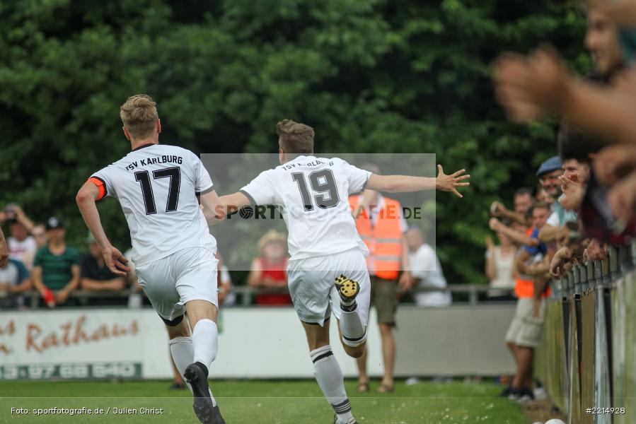 Marco Schiebel, Sebastian Stumpf, 27.05.2018, Relegation Landesliga, SV Vatan Spor Aschaffenburg, TSV Karlburg - Bild-ID: 2214928