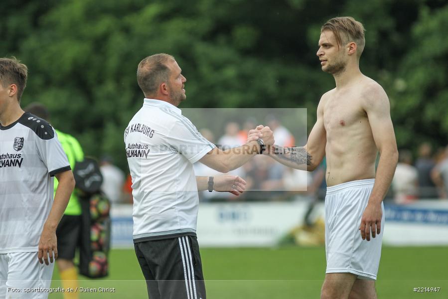 Patrick Sträßer, Marvin Schramm, 27.05.2018, Relegation Landesliga, SV Vatan Spor Aschaffenburg, TSV Karlburg - Bild-ID: 2214947 Patrick Sträßer, Marvin Schramm, 27.05.2018, Relegation Landesliga, SV Vatan Spor Aschaffenburg, TSV Karlburg - Bild-ID: 2214947