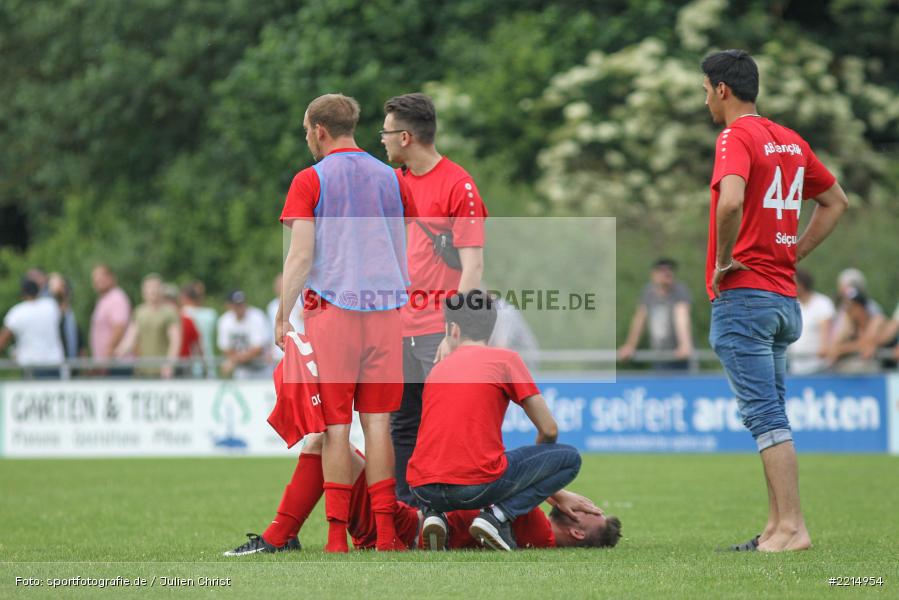 Enttäuschung, 27.05.2018, Relegation Landesliga, SV Vatan Spor Aschaffenburg, TSV Karlburg - Bild-ID: 2214954 Enttäuschung, 27.05.2018, Relegation Landesliga, SV Vatan Spor Aschaffenburg, TSV Karlburg - Bild-ID: 2214954