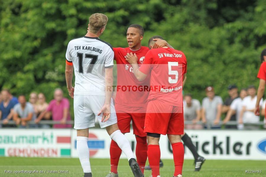 27.05.2018, Relegation Landesliga, SV Vatan Spor Aschaffenburg, TSV Karlburg - Bild-ID: 2214983
