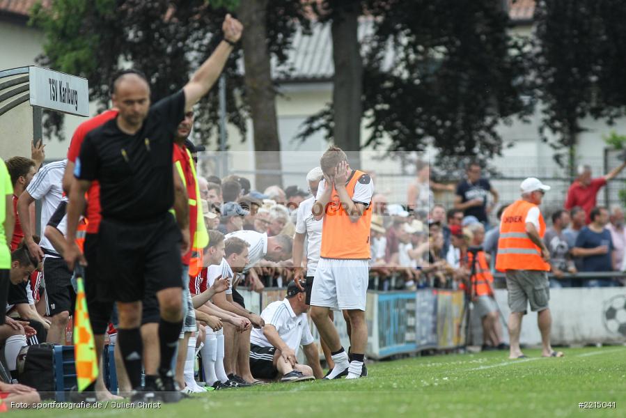 27.05.2018, Relegation Landesliga, SV Vatan Spor Aschaffenburg, TSV Karlburg - Bild-ID: 2215041