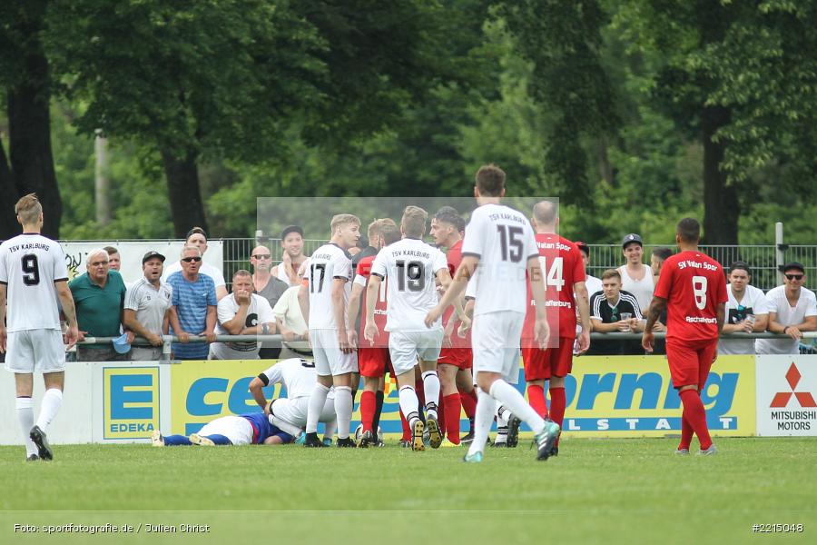 27.05.2018, Relegation Landesliga, SV Vatan Spor Aschaffenburg, TSV Karlburg - Bild-ID: 2215048