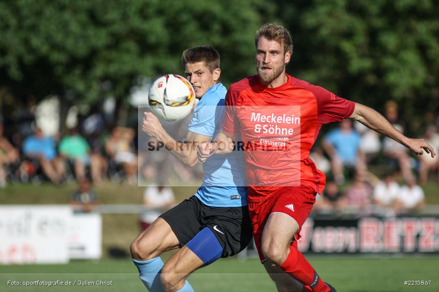 Maximilian Köstler, Steffen Babl, 30.05.2018, Relegation, Bezirksliga West Relegation, TSV Uettingen, TSV Retzbach - Bild-ID: 2215867
