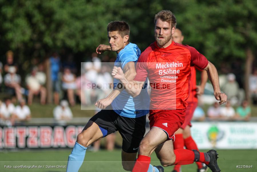 Steffen Babl, Maximilian Köstler, 30.05.2018, Relegation, Bezirksliga West Relegation, TSV Uettingen, TSV Retzbach - Bild-ID: 2215869