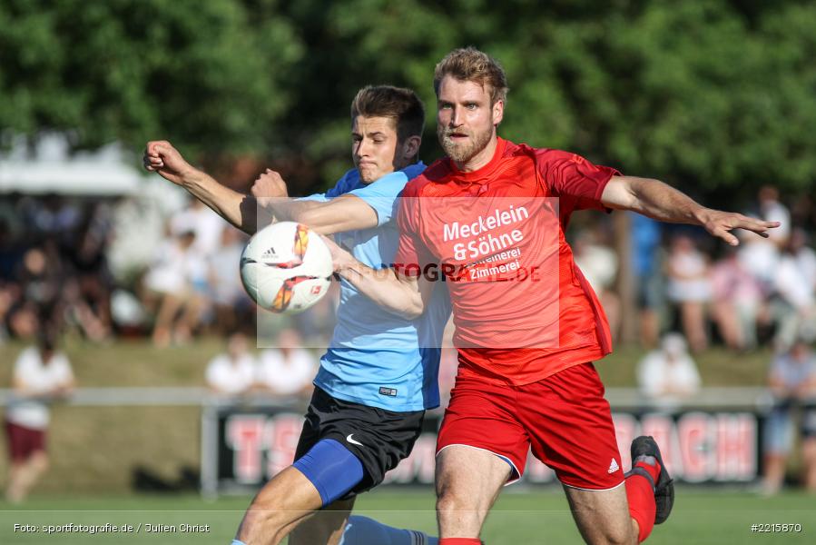 Steffen Babl, Maximilian Köstler, 30.05.2018, Relegation, Bezirksliga West Relegation, TSV Uettingen, TSV Retzbach - Bild-ID: 2215870