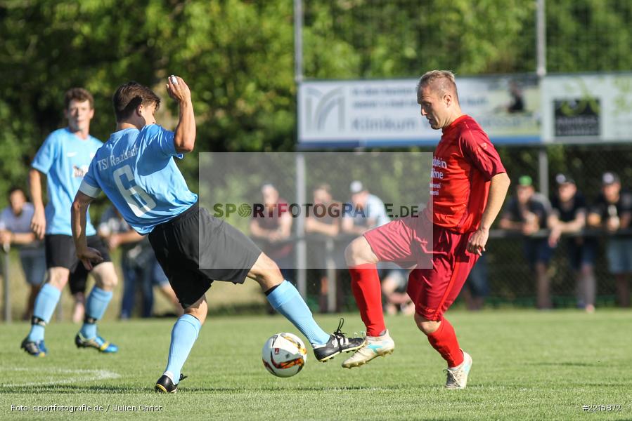 Dominik Hehrlein, Lukas Weimer, 30.05.2018, Relegation, Bezirksliga West Relegation, TSV Uettingen, TSV Retzbach - Bild-ID: 2215872