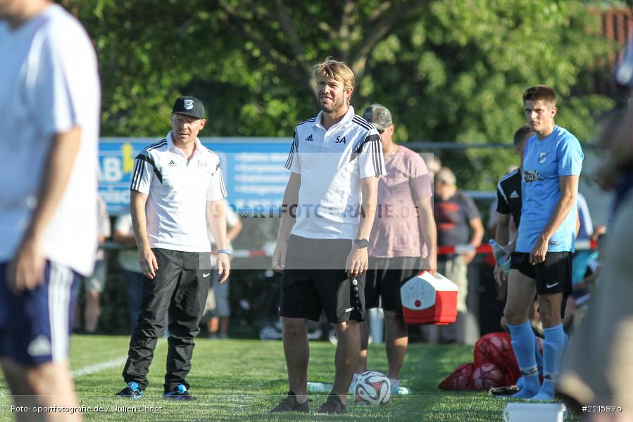Matthias Frank, Steffen Amthor, 30.05.2018, Relegation, Bezirksliga West Relegation, TSV Uettingen, TSV Retzbach - Bild-ID: 2215896