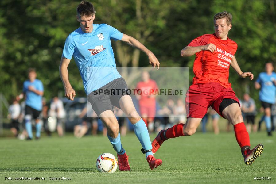 Kevin Ille, Frederik Köstler, 30.05.2018, Relegation, Bezirksliga West Relegation, TSV Uettingen, TSV Retzbach - Bild-ID: 2215902