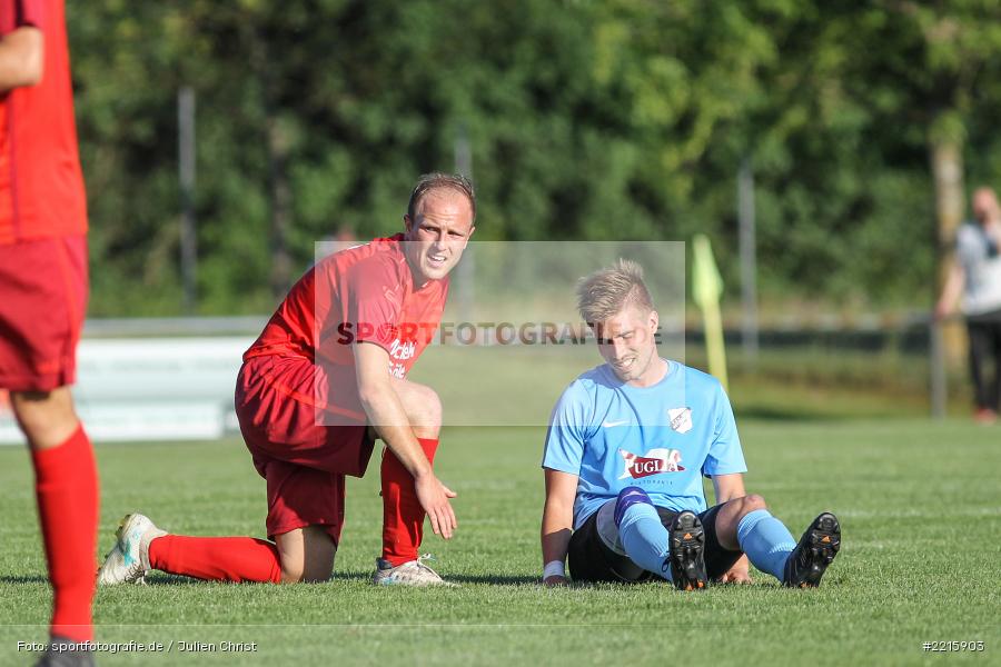 Philipp Gößwein, Lukas Weimer, 30.05.2018, Relegation, Bezirksliga West Relegation, TSV Uettingen, TSV Retzbach - Bild-ID: 2215903
