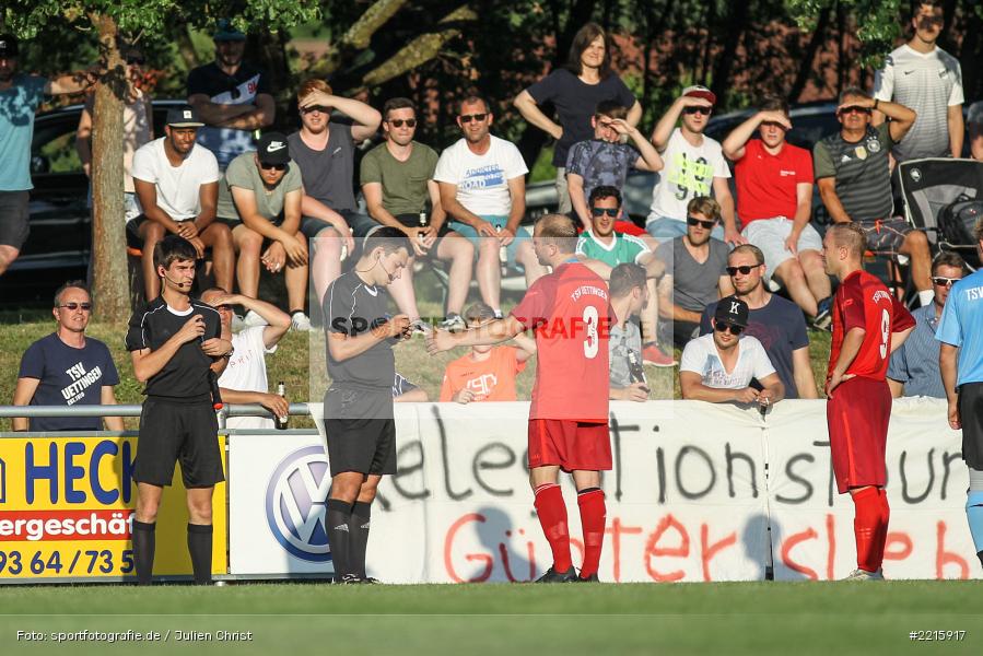 Manuel Bachmann, Sebastian Cornely, 30.05.2018, Relegation, Bezirksliga West Relegation, TSV Uettingen, TSV Retzbach - Bild-ID: 2215917