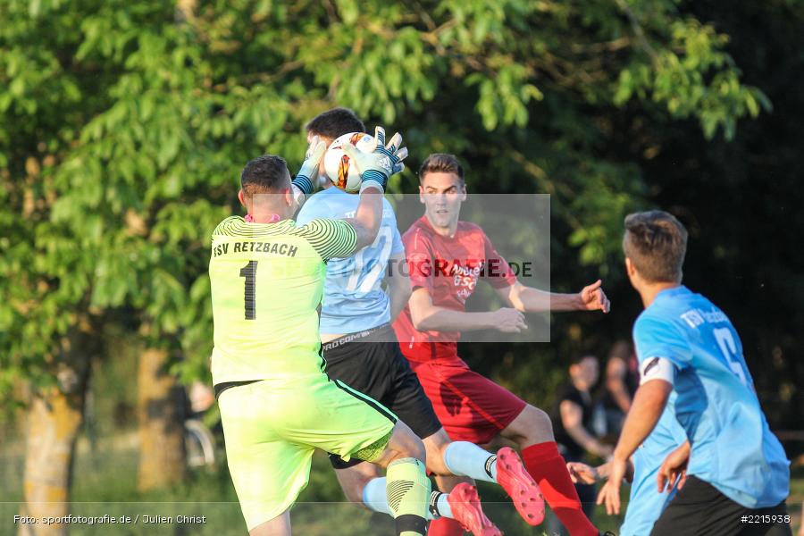 Julian Mehling, 30.05.2018, Relegation, Bezirksliga West Relegation, TSV Uettingen, TSV Retzbach - Bild-ID: 2215938