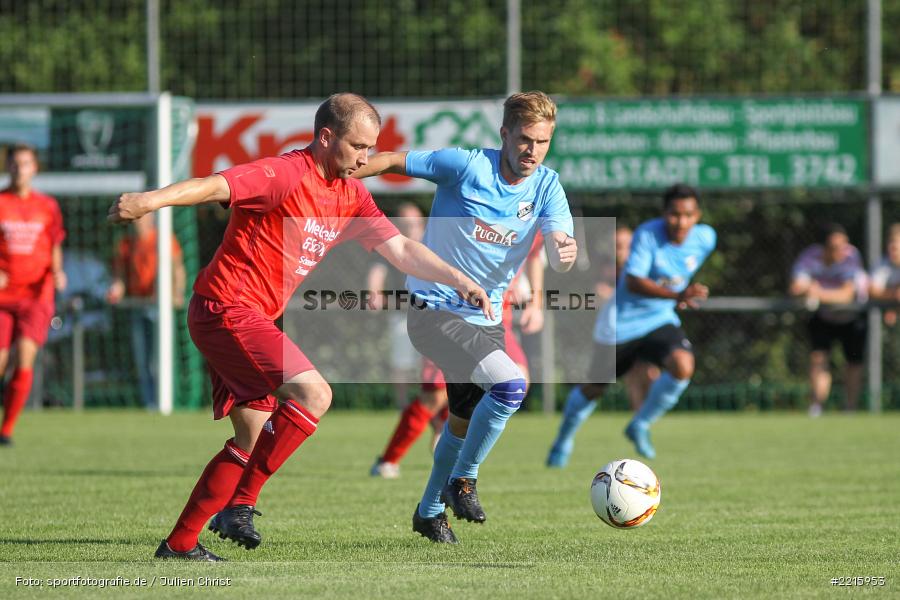 Philipp Gößwein, Manuel Bachmann, 30.05.2018, Relegation, Bezirksliga West Relegation, TSV Uettingen, TSV Retzbach - Bild-ID: 2215953