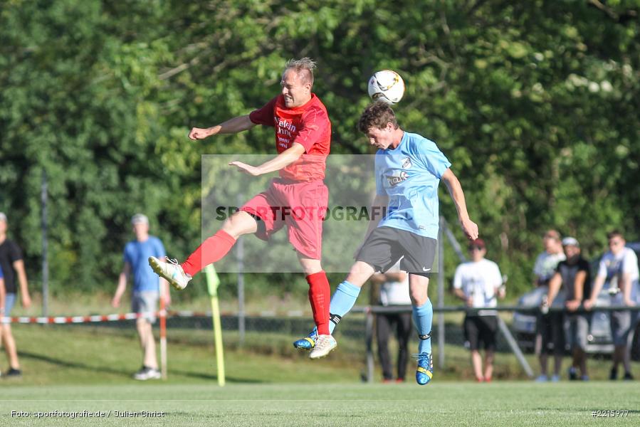 Marco Schrenker, Lukas Weimer, 30.05.2018, Relegation, Bezirksliga West Relegation, TSV Uettingen, TSV Retzbach - Bild-ID: 2215977