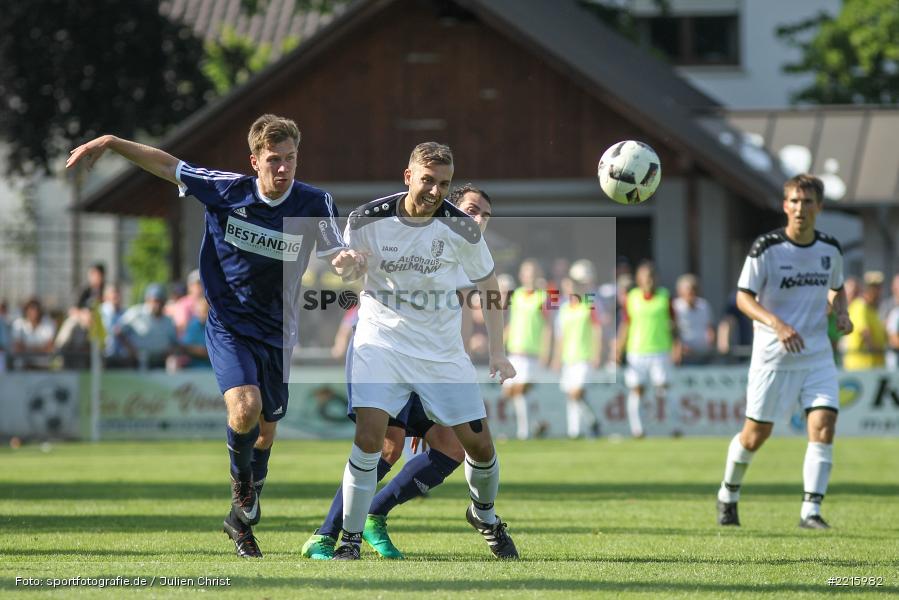 Tino Kummer, Sebastian Stumpf, 03.06.2018, Relegation Landesliga Nordwest, TSV Gochsheim, TSV Karlburg - Bild-ID: 2215982