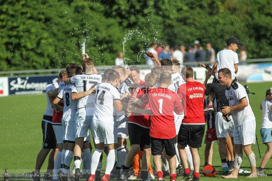 Mannschaftskreis, 03.06.2018, Relegation Landesliga Nordwest, TSV Gochsheim, TSV Karlburg - Bild-ID: 2215994