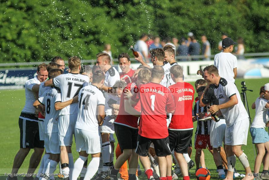 Mannschaftskreis, 03.06.2018, Relegation Landesliga Nordwest, TSV Gochsheim, TSV Karlburg - Bild-ID: 2215996