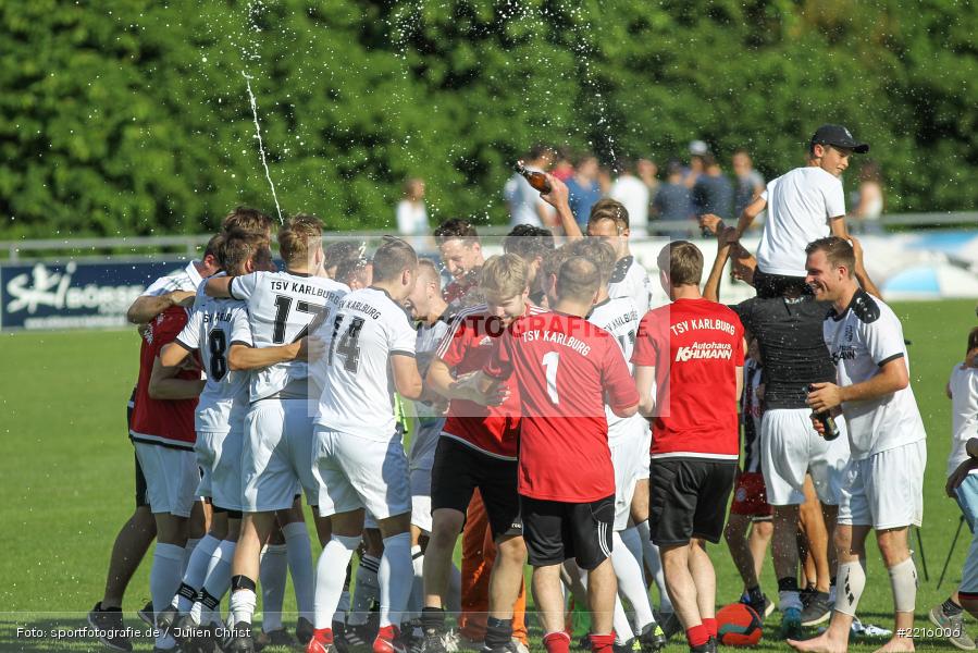 Jubel, 03.06.2018, Relegation Landesliga Nordwest, TSV Gochsheim, TSV Karlburg - Bild-ID: 2216006
