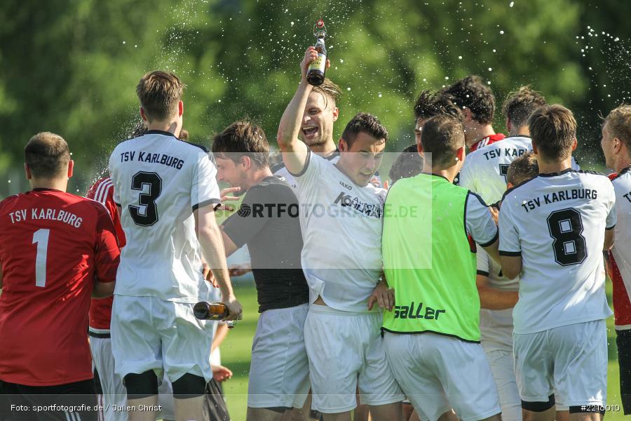Jubel, 03.06.2018, Relegation Landesliga Nordwest, TSV Gochsheim, TSV Karlburg - Bild-ID: 2216010