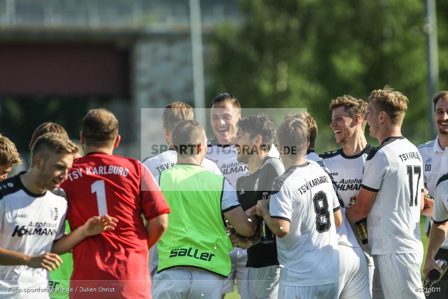 Jubel, 03.06.2018, Relegation Landesliga Nordwest, TSV Gochsheim, TSV Karlburg - Bild-ID: 2216011