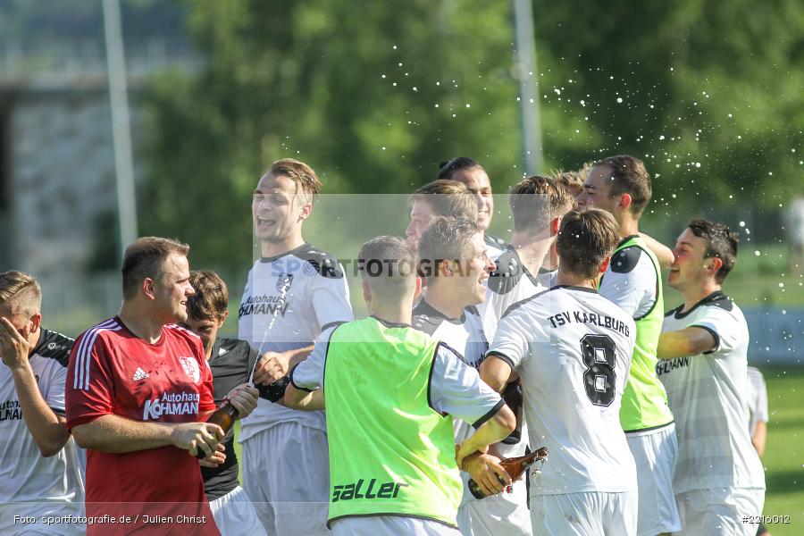 Jubel, 03.06.2018, Relegation Landesliga Nordwest, TSV Gochsheim, TSV Karlburg - Bild-ID: 2216012