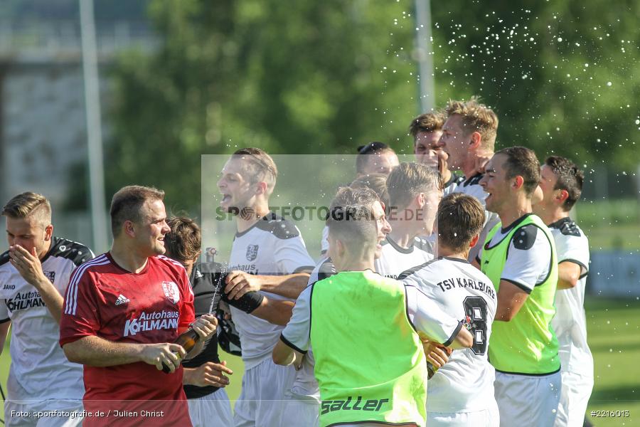 Jubel, 03.06.2018, Relegation Landesliga Nordwest, TSV Gochsheim, TSV Karlburg - Bild-ID: 2216013