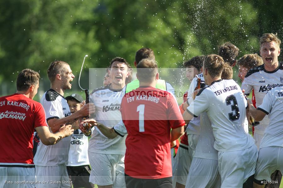 Jubel, 03.06.2018, Relegation Landesliga Nordwest, TSV Gochsheim, TSV Karlburg - Bild-ID: 2216014