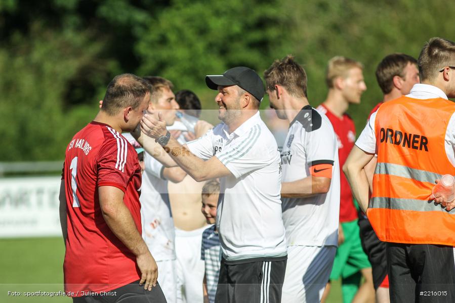 Fabian Brand, Patrick Sträßer, 03.06.2018, Relegation Landesliga Nordwest, TSV Gochsheim, TSV Karlburg - Bild-ID: 2216015
