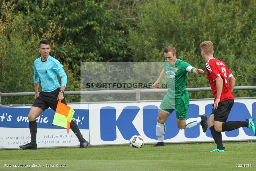 Michael Herrmann, Kai Langer, 24.06.2018, Freundschaftsspiel, TSV Abtswind, TSV Karlburg - Bild-ID: 2218739 Michael Herrmann, Kai Langer, 24.06.2018, Freundschaftsspiel, TSV Abtswind, TSV Karlburg - Bild-ID: 2218739