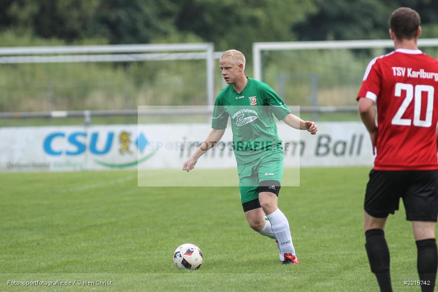Marcel Ruft, 24.06.2018, Freundschaftsspiel, TSV Abtswind, TSV Karlburg - Bild-ID: 2218742 Marcel Ruft, 24.06.2018, Freundschaftsspiel, TSV Abtswind, TSV Karlburg - Bild-ID: 2218742