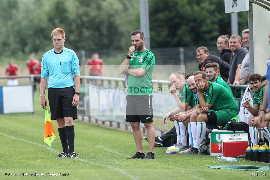 Mario Schindler, 24.06.2018, Freundschaftsspiel, TSV Abtswind, TSV Karlburg - Bild-ID: 2218751