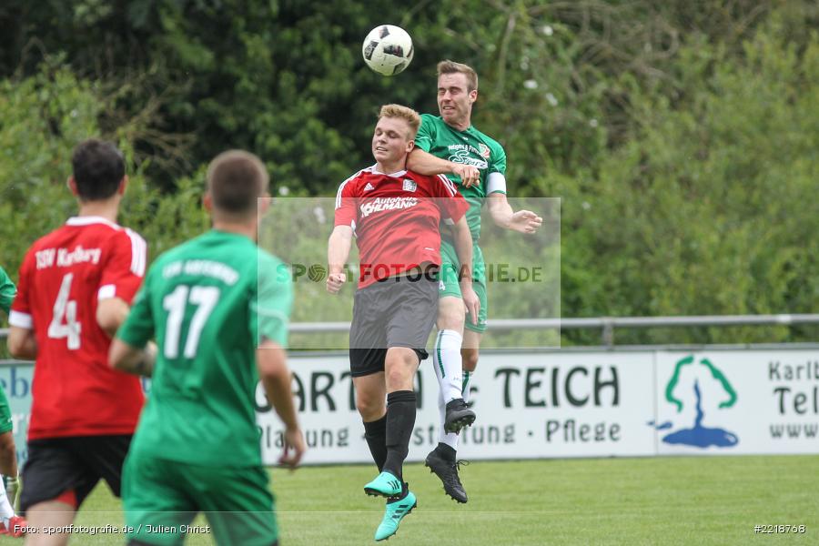 Kai Langer, Michael Herrmann, 24.06.2018, Freundschaftsspiel, TSV Abtswind, TSV Karlburg - Bild-ID: 2218768