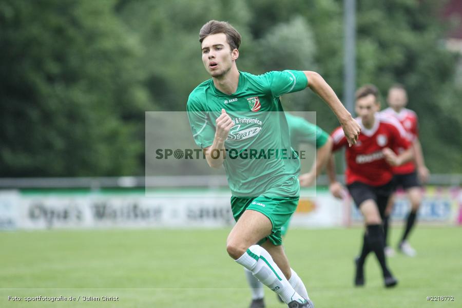 Max Wolf, 24.06.2018, Freundschaftsspiel, TSV Abtswind, TSV Karlburg - Bild-ID: 2218772