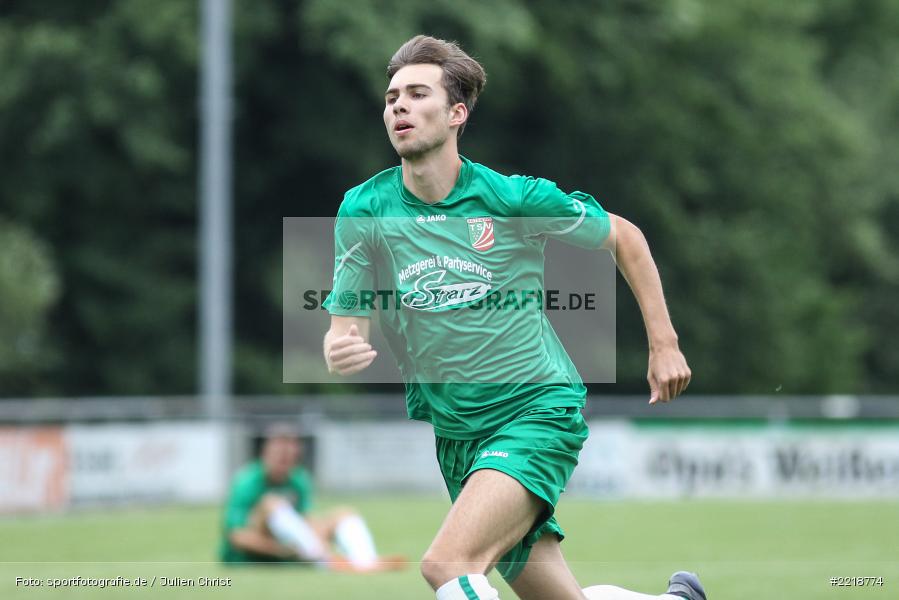 Max Wolf, 24.06.2018, Freundschaftsspiel, TSV Abtswind, TSV Karlburg - Bild-ID: 2218774 Max Wolf, 24.06.2018, Freundschaftsspiel, TSV Abtswind, TSV Karlburg - Bild-ID: 2218774