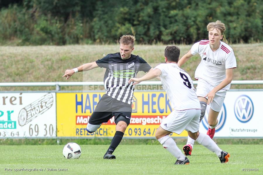 Philipp Gößwein, Mauricio Albert, 22.07.2018, TSV Güntersleben, TSV Retzbach - Bild-ID: 2224424