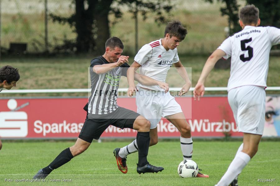 Dominic Heßdörfer, David Weidner, 22.07.2018, TSV Güntersleben, TSV Retzbach - Bild-ID: 2224467