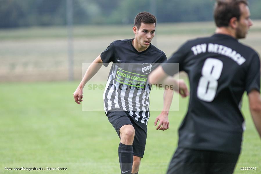 Frederik Ollanketo, 22.07.2018, TSV Güntersleben, TSV Retzbach - Bild-ID: 2224474