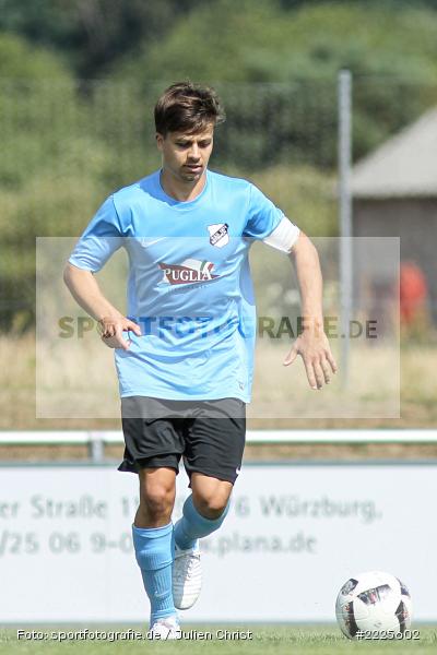 Dominik Hehrlein, Bezirksliga Unterfranken West, 28.07.2018, SG Hettstadt, TSV Retzbach - Bild-ID: 2225602