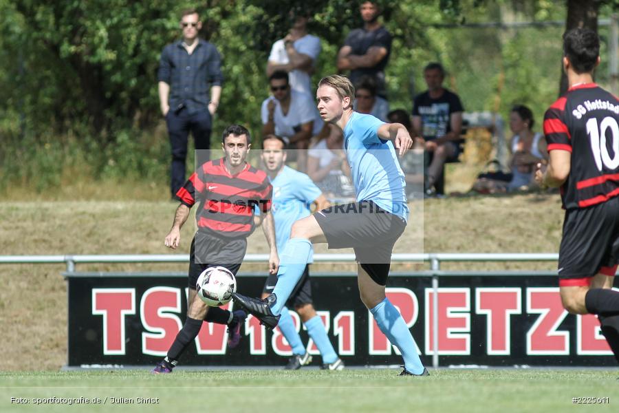 Sebastian Leisgang, Bezirksliga Unterfranken West, 28.07.2018, SG Hettstadt, TSV Retzbach - Bild-ID: 2225611