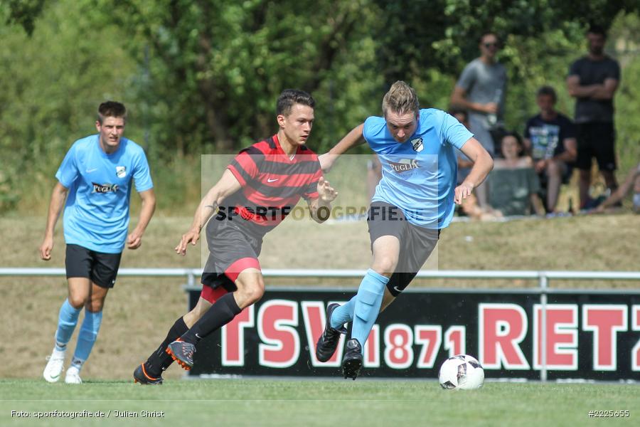 Sebastian Leisgang, Jonas Hörner, Bezirksliga Unterfranken West, 28.07.2018, SG Hettstadt, TSV Retzbach - Bild-ID: 2225655