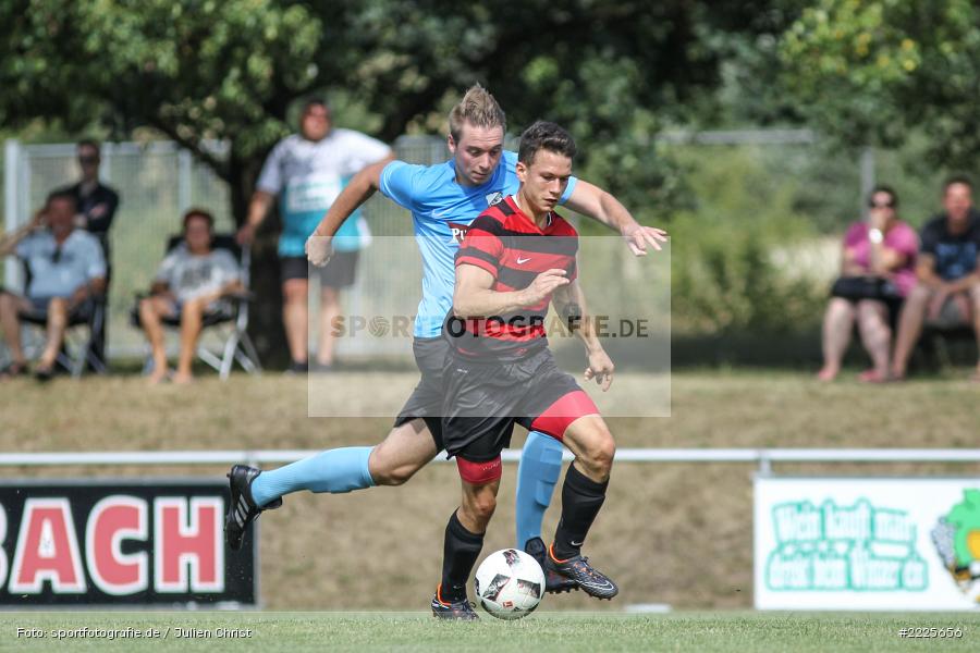 Sebastian Leisgang, Jonas Hörner, Bezirksliga Unterfranken West, 28.07.2018, SG Hettstadt, TSV Retzbach - Bild-ID: 2225656